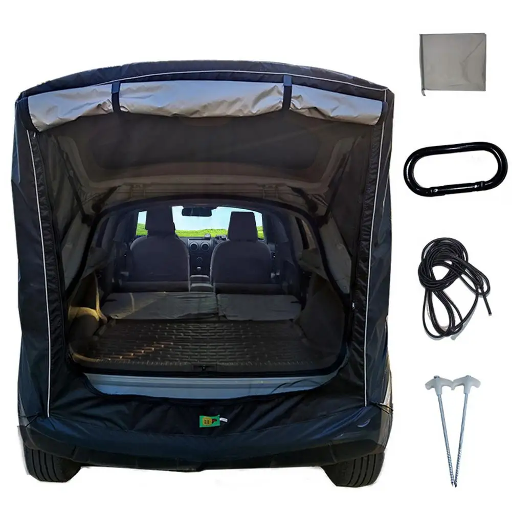 

Camping Tent Car Trunk Tent Car Bed Camp Tents For Pickup Trucks Waterproof Raiy For Self-driving Tour Shelter Outdoor