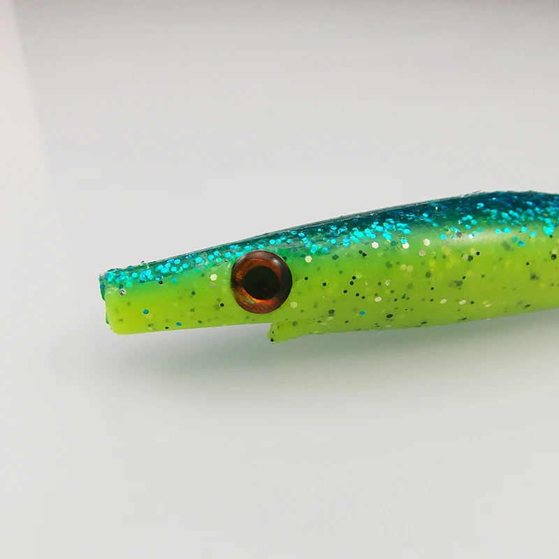 ESFISHING New Hog Shad 100, 125,150,200mm Sea Fishing Silicone Wobbler Soft Baits Paddle Tail Pesca Artificial Fishing Lures