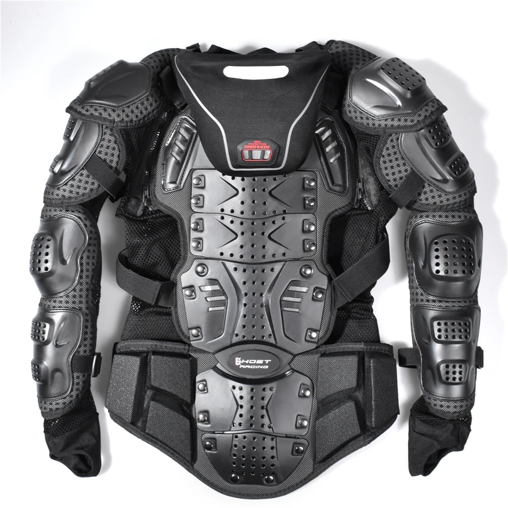 Мужская мотоциклетная куртка GHOST RACING полный защитный жилет для мотокросса Защита