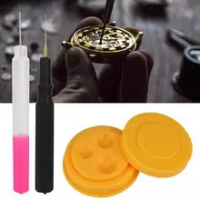 Смазка масленка шило игольчатая смазка используется для нанесения смазочных материалов ремонт часов инструменты аксессуар для часовщика