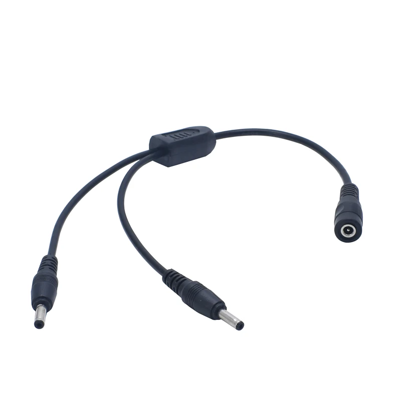 10 pcs 12V Y-shape DC splitter cable 1 way to 2 ways 3.5x1.35mm Female Dual Male Power Cable Connector | Обустройство дома