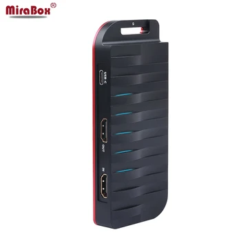 

Mirabox USB-C/Type-C HDMI Capture Card 4K 30FPS,HD 1080P 60FPS,HDMI Game Video Capture Card with Mic Input and HDMI Passthrough