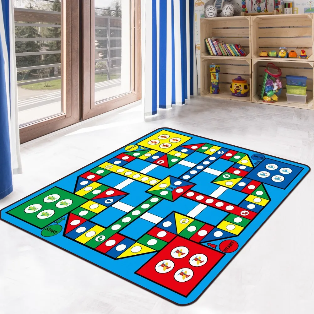 

Puzzle Game Shaggy Anti-Skid Floor play Mats 3D Carpet Non-slip Rug Dining Living Room Soft Child Kids Bedroom Mat Carpet 02