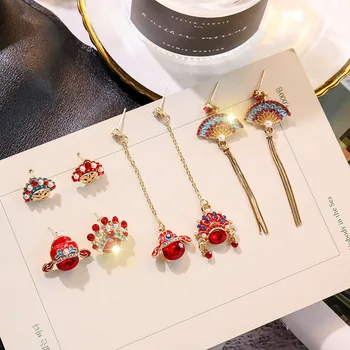 

30 Pairs/lot fashion classical women earrings wholesale small size earring jewelry lot 201104-167