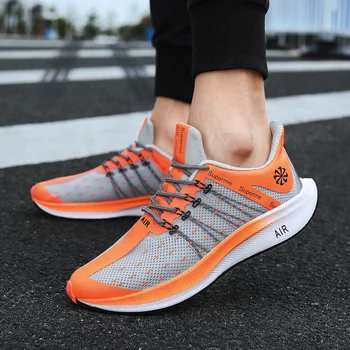 

Running shoes sports fashion Sneakers Breathable Lightweight for Marathon Road Running Walking Fitness