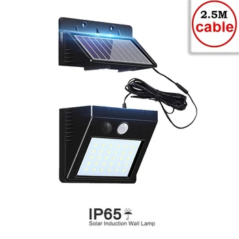 

LED Solar Power PIR Motion Sensor Wall Light 30 LED Outdoor Energy Saving Street Yard Path Home Garden Security Lamp indoor home