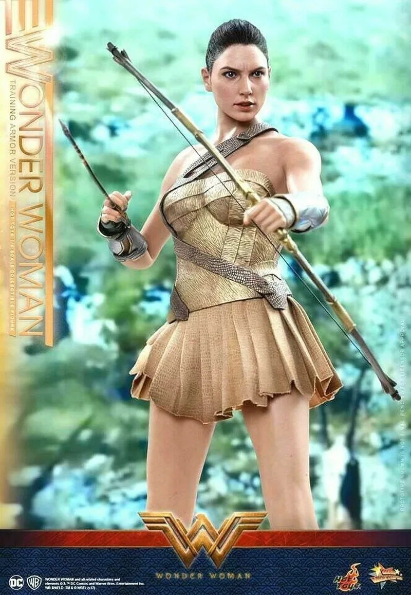 Hot Toys MMS424 Wonder Woman Gal Gadot Training Armor Version Figure 1/6 Shield 