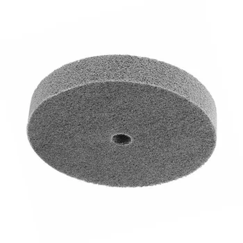 

Polishing Wheel 150mm Dia. 25mm Thick 180 Grit Fiber Pad Metal High Quality