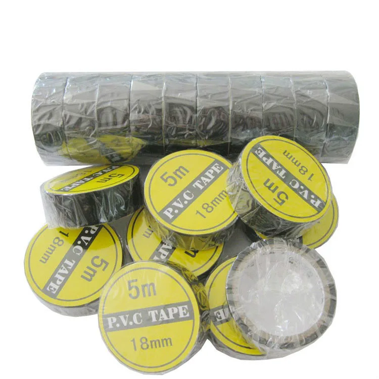 

10pcs3m Independent Packaging 1803 Electrical Tape PVC Insulated Electrical Wiring Harness Tape Waterproof WIRE TAPE