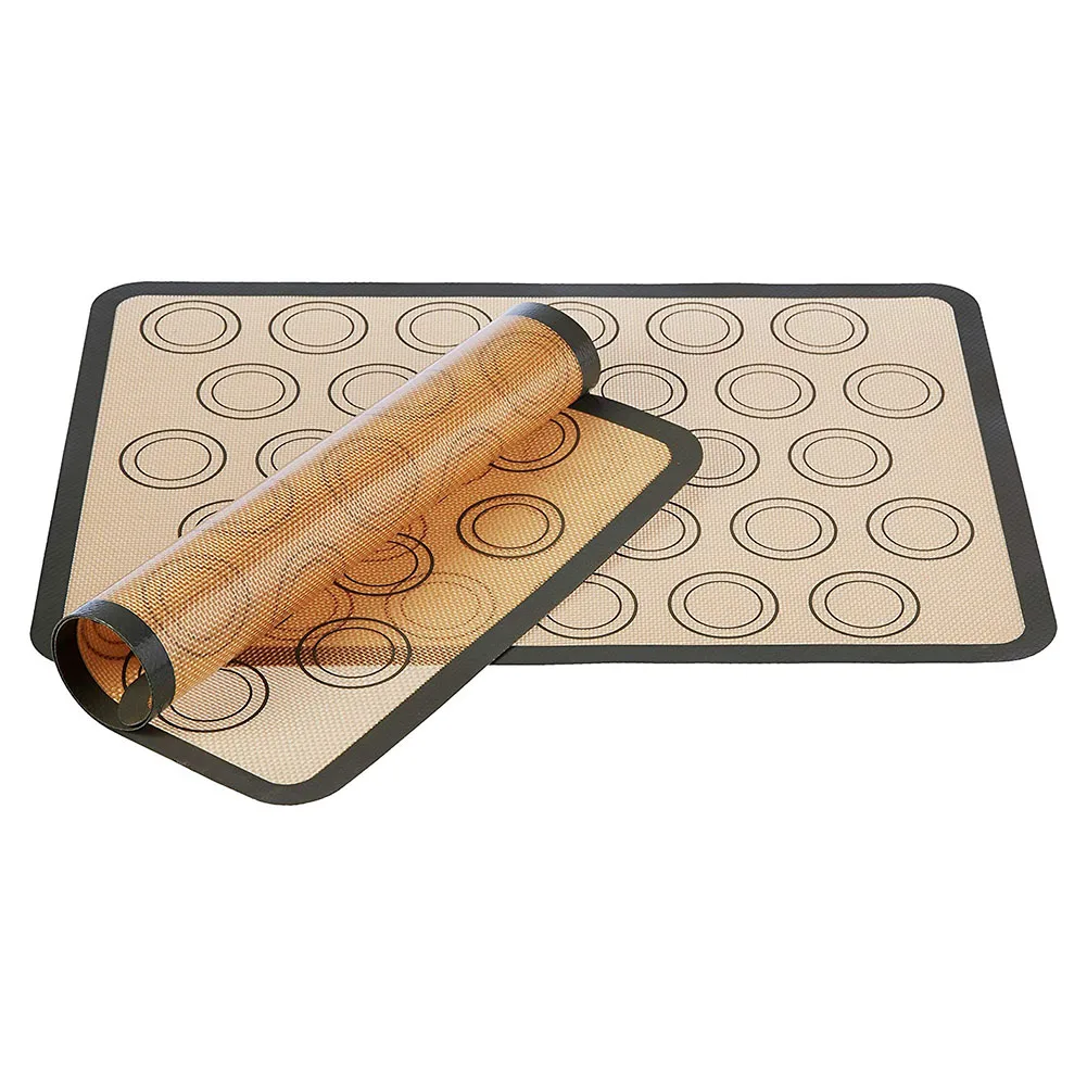 Newly 1 Pcs Silicone Macaron Baking Mat Non Stick Bakery Sheets Baking Tools VA88