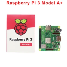 Raspberry Pi 3 Модель B+ 1,4 ГГц 64 бит 4 ядра Процессор 2,4 ГГц и 5 ГГц Беспроводной LAN Bluetooth 4,2/BLE 512MB LPDDR2 SDRAM(синхронное динамическое ОЗУ