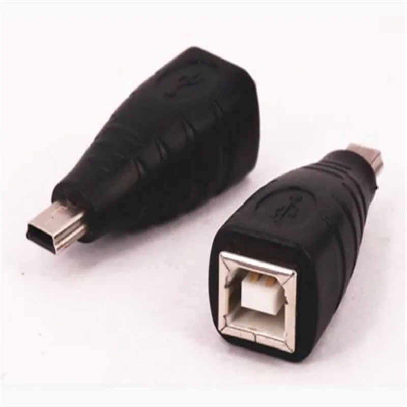 USB 2 0 B Женский Кабель для принтера к mini 5Pin male BF/Mini 5P адаптер подключения