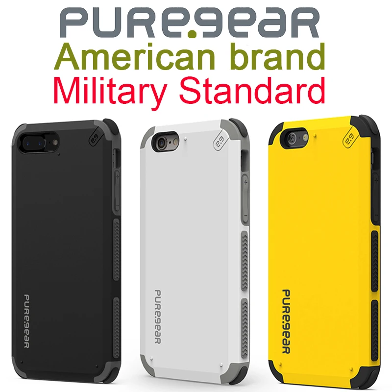 Ударопрочный силиконовый чехол PureGear для iphone 7 8 Plus | Мобильные телефоны и