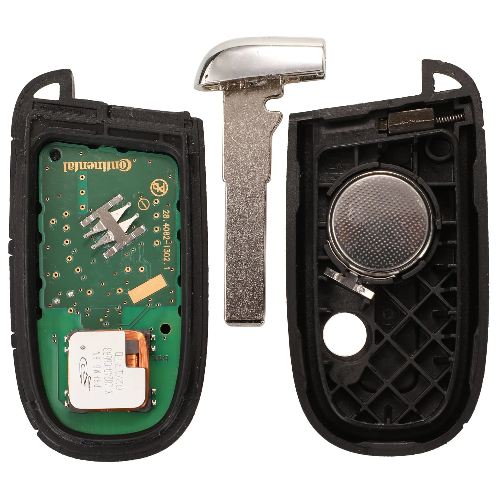 BILCHAVE 3/4/5 BUTTONS SMART REMOTE CONTROL CAR KEY FOR JEEP RENEGADE 433MHZ 4A CHIP FCC: M3N-40821302