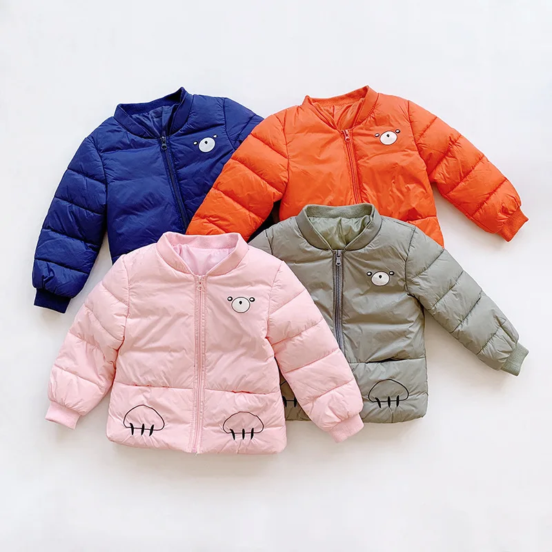 

2019 New Children's Garment Children Down Cotton Padded Clothes Girl Cotton Padded Jacket Baby Keep Warm Cotton Inner Tank W5926