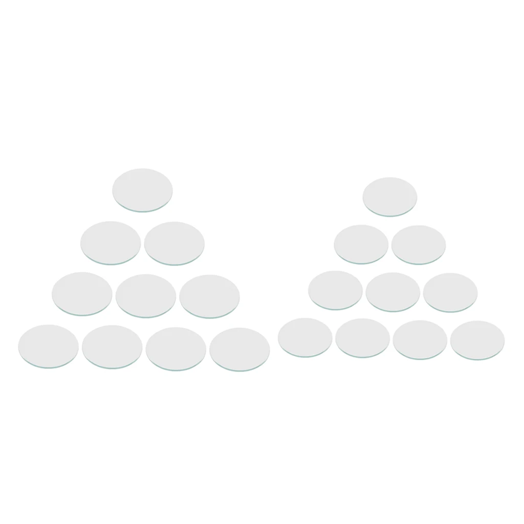 

20 шт., круглый плоский минерал, стекло для часов, линзы, аксессуары для часов, подходит для любого чехла для часов диаметром 35/35, 5 мм