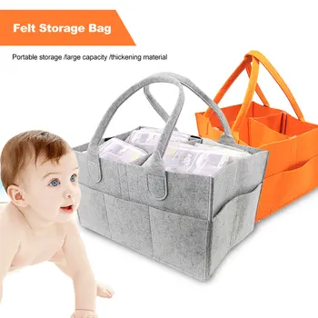 

Portable Collapsible Diaper Storage Bag Multi-function Bag Baby Diaper Organizer Large Capacity Storage Cosmetic Bag Blanket