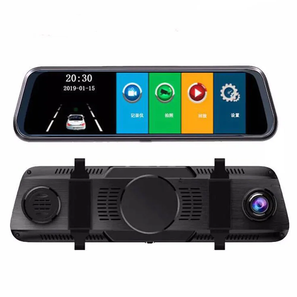 

Full HD Car DVR Camera 10" IPS Touch Screen Rear View Mirror Car DVR Mirror Dash Camera Dash Cam Dual Car Camera Drive Recorder