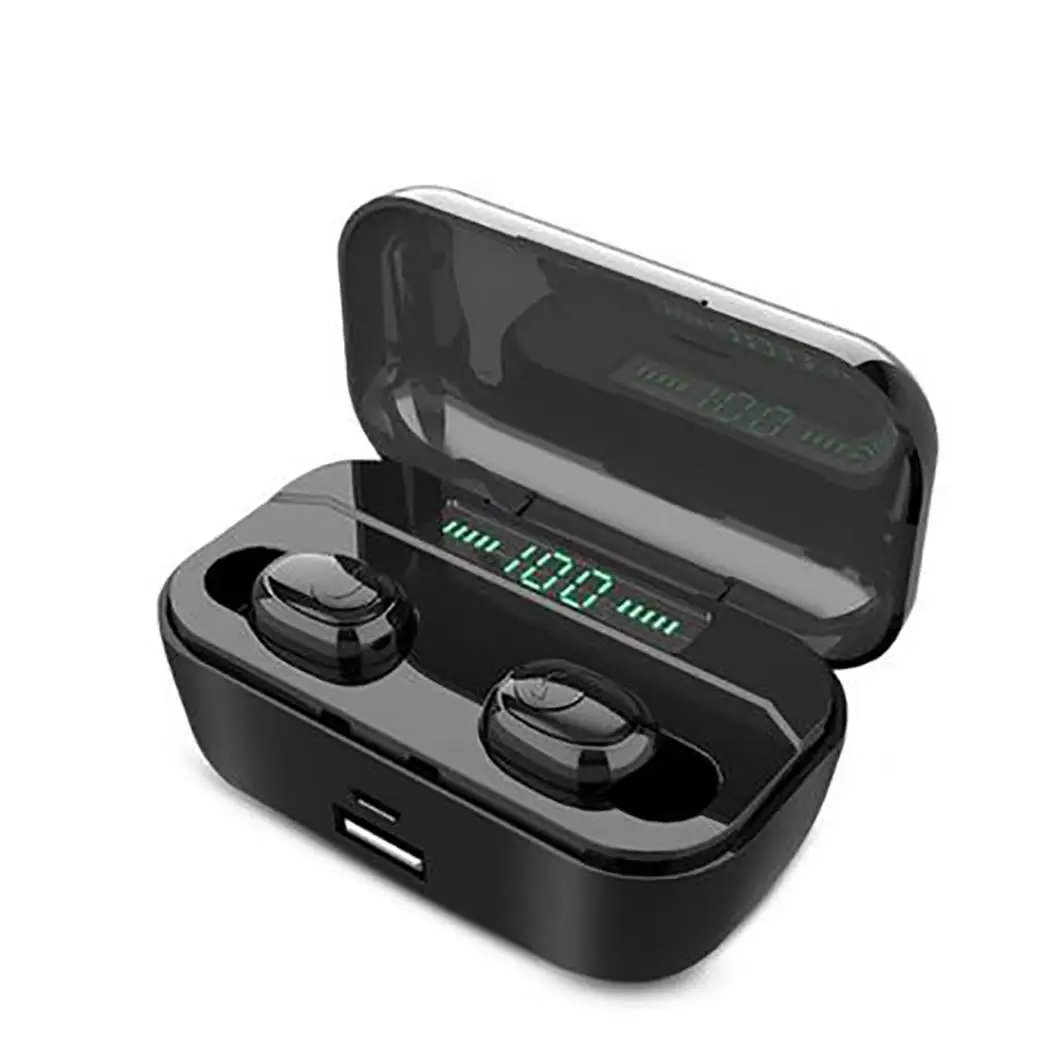 type 6 Беспроводная bluetooth-гарнитура стерео наушники-вкладыши 5 в 1A светодиодный дисплей 20-2000 Гц с 32 5% G6S 42db зарядная коробка - Цвет: type 6