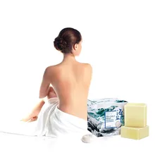 Богатый свежим козьим молоком морской соли мыло блестящая кожа отбеливание и увлажнение ручная работа твердое очищающее средство для лица для предотвращения акне