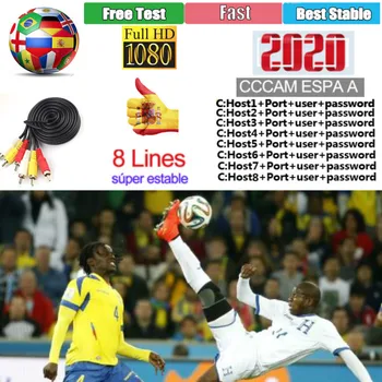 

Satxtrem HD Clines Cccam Espa A Estable Server 1 Year Europe Portugal Poland UK Nederlands Germany For DVB S2 Satellite Receiver