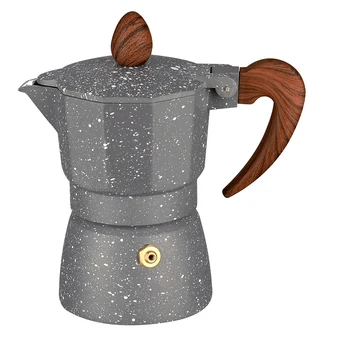 

Coffee Maker Mocha Coffee Pot Moka Aluminum Filter Italian Espresso Coffee Maker Percolator Tool Percolator Pot(300Ml)