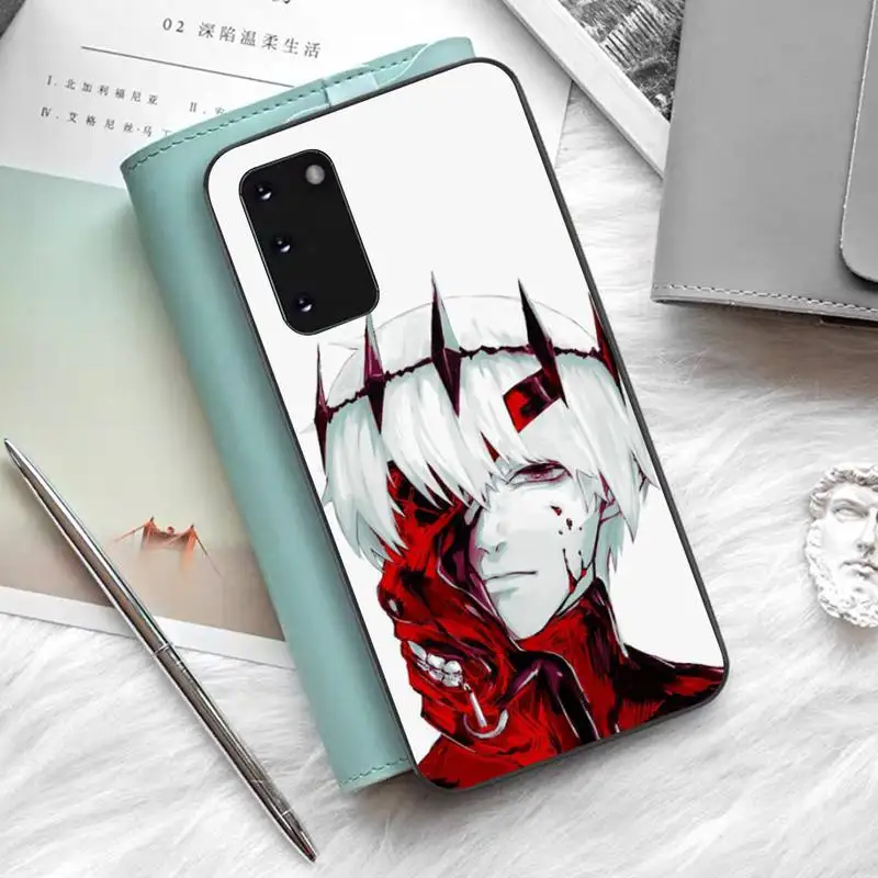 TOPLBPCS Токийский Гуль Модный Аниме Kaneki Ken Bling милый чехол для телефона Samsung S6 S10 5G S7 EDGE