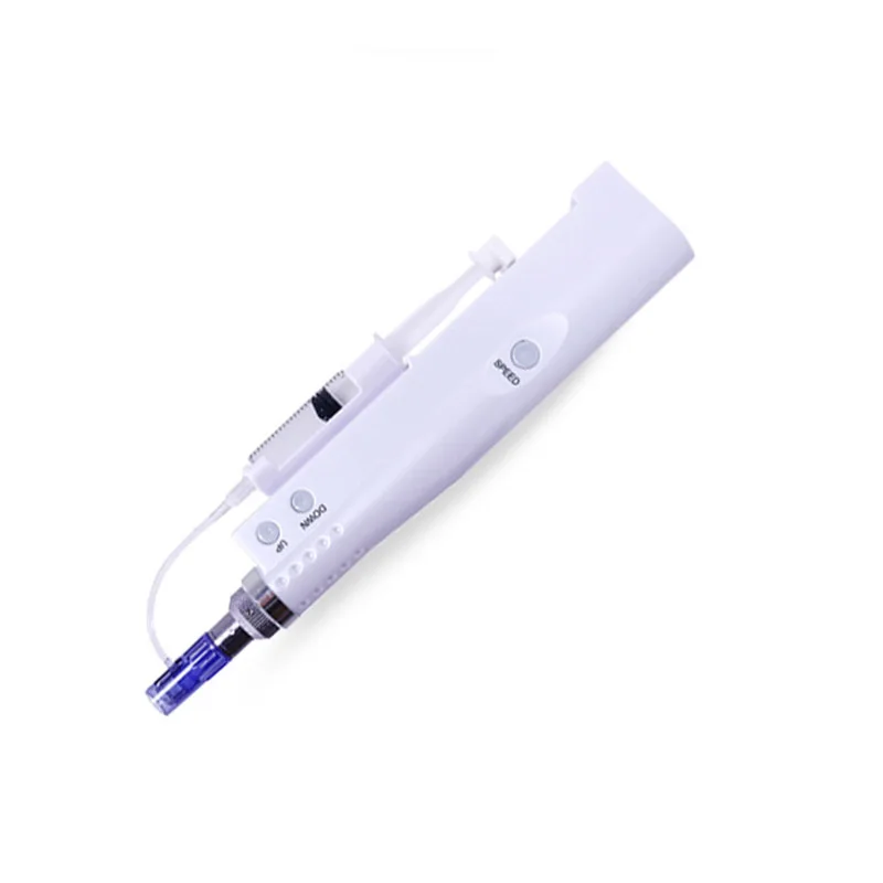 Гидра инжектор Дерма ручка 2 в 1 нано мезотерапия микроиглы ручка Mesogun портативный умный инжектор ручка уход за лицом машина