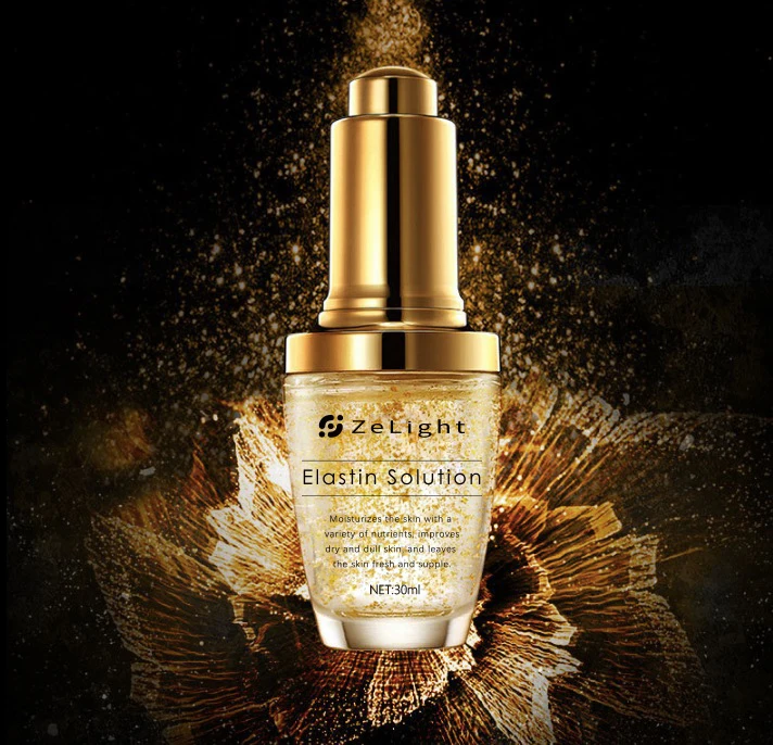 ZELIGHT 24K Gold Anti Aging Hyaluronic Acid Face Serum Moisturizing Hydrating Korean Skin Care Essence 30ml 5