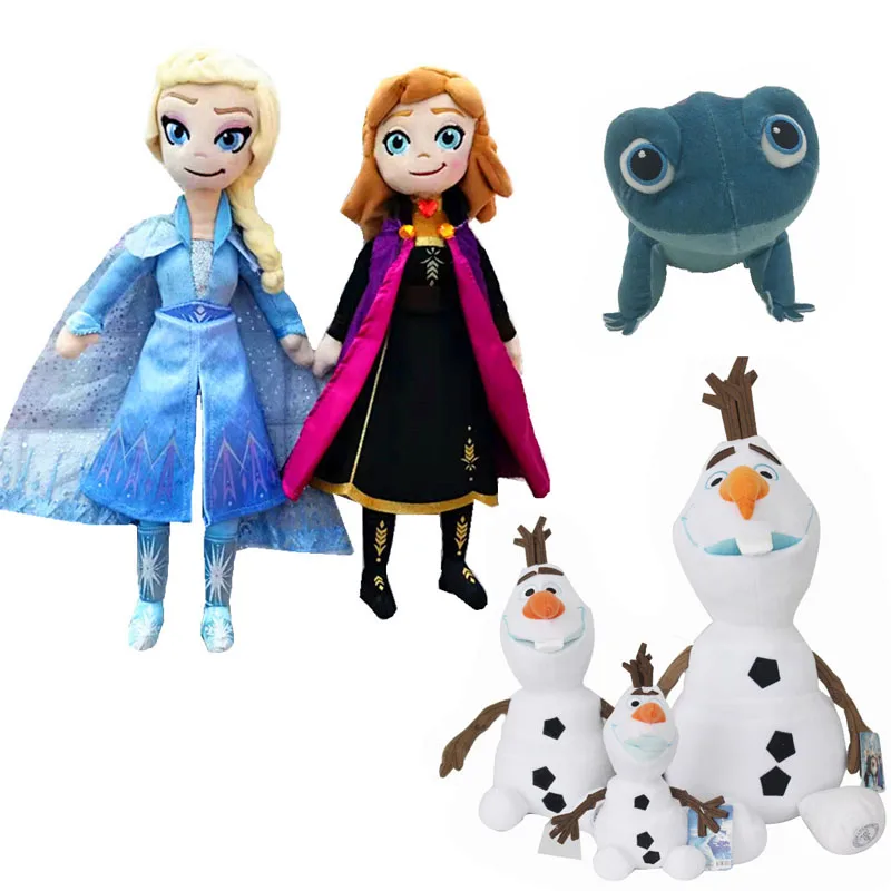 4 стиля Снежная королева принцесса Анна Эльза плюшевая кукла новая огненная