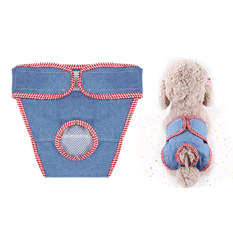 

New Dog Diapers Reusable Female Dog Diapers Materials Durable Machine Washable Solution for Pet Incontinence and Long Travels