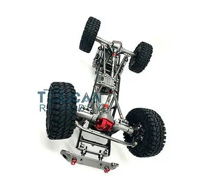 1/10 серый SCX10 D90 автомобиль металлический алюминиевый сплав рама шасси модель серый