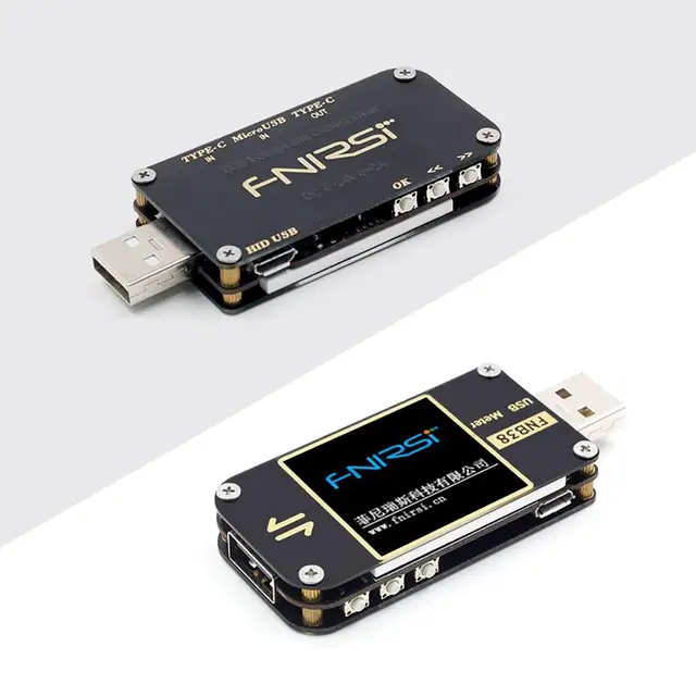 FNB38 Current And Voltage Meter USB Tester QC4 PD3 0 2 0 PPS Fast Charging Protocol