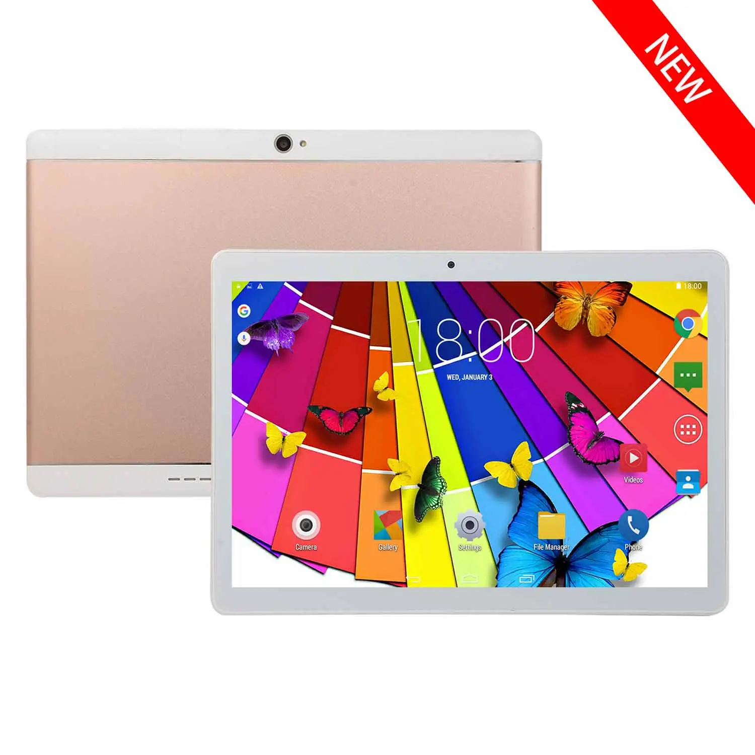 pink YAHU Android планшет 10 дюймов десять ядер 6 ГБ ОЗУ 128 Гб ПЗУ 1280*800 ips Две камеры Android 8,0 gps планшеты 10 10,1 - Комплект: pink