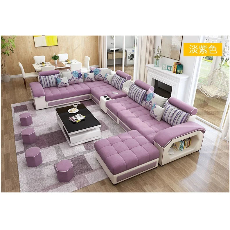 Горячая мебель для гостиной гостиная ткань для мягкой мебели диван