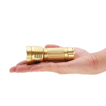 

Astrolux MF01 Mini Limited Version Copper Brass 7* SST20 5500LM Type-C Rechargeable Campact EDC Flashlight 26650 21700 18650