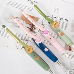 Hair Curlers for Women Professional 9mm Curling Iron Ceramic Pear Flower Cone Curly Modeler Portable Salon Styling Tools