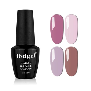

3pcs/lot ibdgel Nude Color Gel Series Gel polish 15ml Nails Varnish Nail Art UV Sloak off Led Nail Polish Beauty Long Lasting