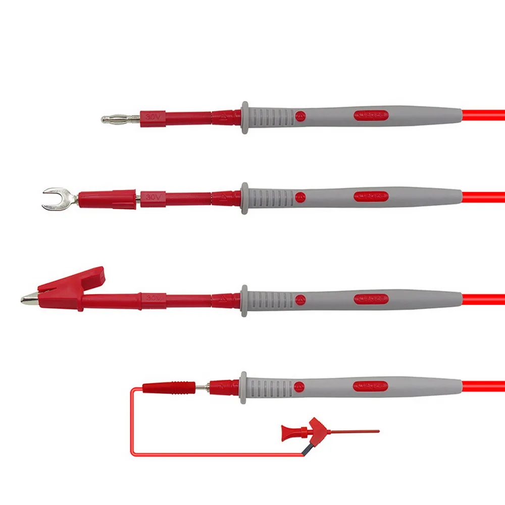 DIDIHOU датчики для мультиметра Сменные иглы тестовые комплекты проводов Щупы для цифрового мультиметра кабель Щупы для мультиметра наконечник провода