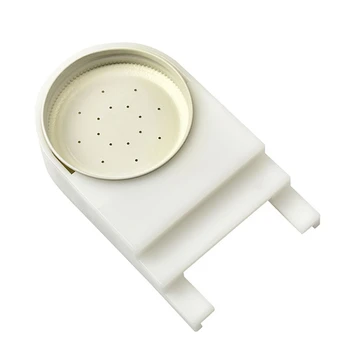 

White Round Cup Plastic Beehive Entrance Feeder Beekeeping Water Feeder Bee Drinking Nest Door Beekeeper Beekeeping Tools