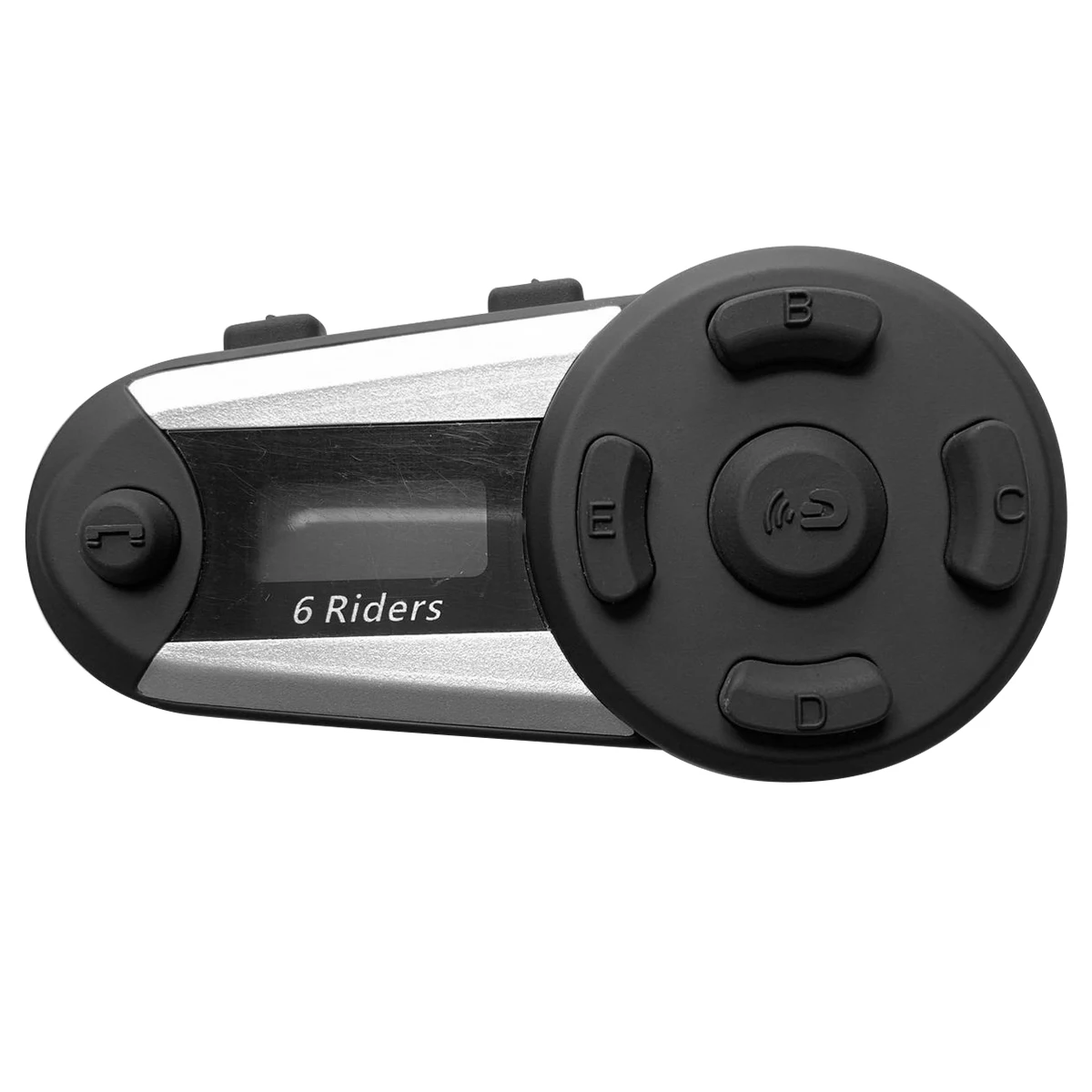 Мотоциклетная bluetooth-гарнитура для шлема, беспроводная гарнитура, полнодуплексная Переговорная гарнитура, поддержка подключения 6 гонщиков