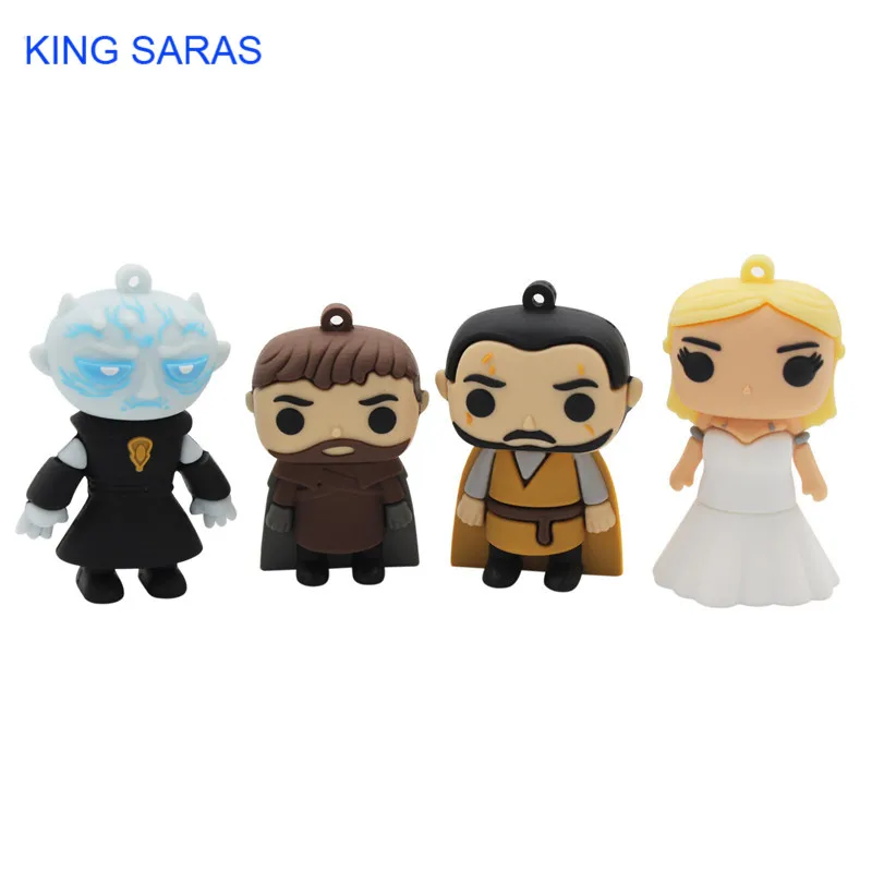 

KING SARAS new style cute Game of rights usb flash drive usb 2.0 4GB 8GB 16GB 32GB 64GB pendrive gift