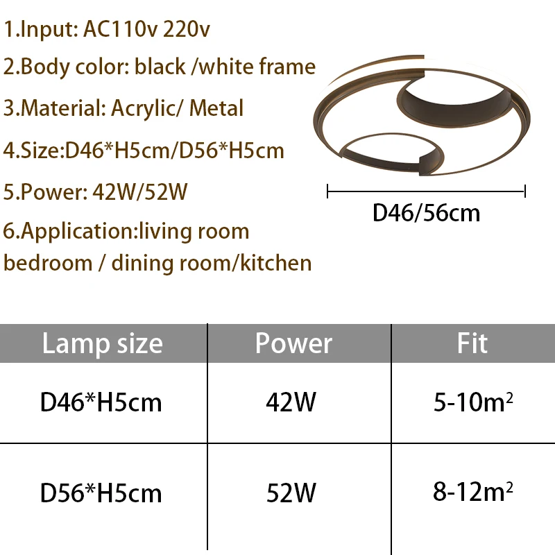 Светодиодный потолочный светильник s современный светодиодный потолочный светильник 48 Вт 58 Вт панельный светильник s поверхностный монтаж для гостиной кухни гостиной потолочный светильник
