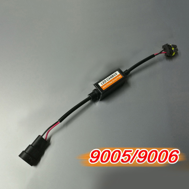 H4 H7 H11 H9 H8 H11 9005 9006 Car Load Resistor Error Canceller LED Decoder Canbus Free Wiring Canceller Decoder Light