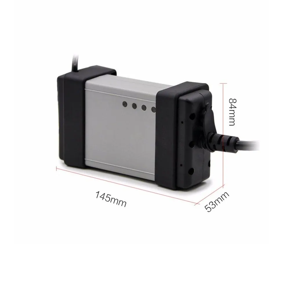 2014D OBD2 OBDII автомобильный двигатель автомобильный диагностический сканер неисправностей инструмент полный чип зеленая доска для Volvo серии Vida кости