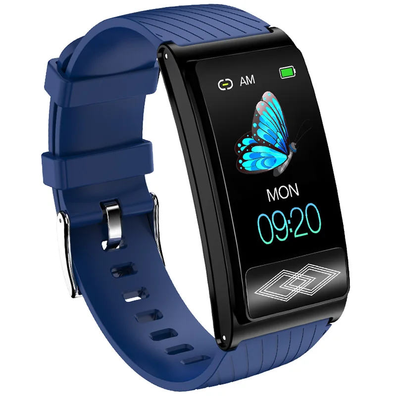 P10 Sport Smart Bracelet Blood Pressure Oxygen Heart Rate Monitor ECG Band Activity Tracker Waterproof HRV Healthy Index