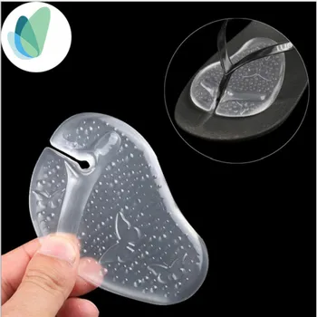 

1Pair New Cushion Flip Flops Sandals Pad Protector Foot Care Tool Anti-slip Transparent Silicone Forefoot Shoe Pads Insoles