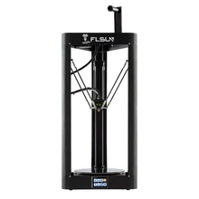 3D Printer Flsun QQ-S Delta Kossel Auto-Level Upgraded Resume Pre-assembly TFT 32bits board impressora 3d(China)