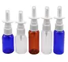 1PCS 10ml/20ml/30ml White Empty Plastic Nasal Spray Bottles Pump Sprayer Mist Nose Spray Refillable Bottling Packaging ► Photo 1/3