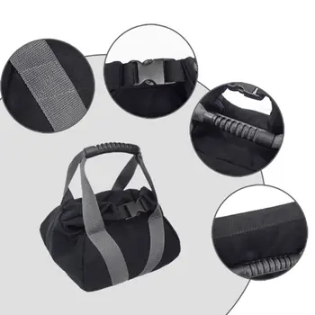 

Adjustable Canvas Kettlebell Sandbag wtih Handle for Home Indoor Bodybuilding Training Fitness Shaping Equipment